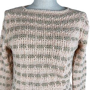 Vintage Womens‎ Chance Encounters Sweater Size M Pullover Silk Blend Hand Knit
